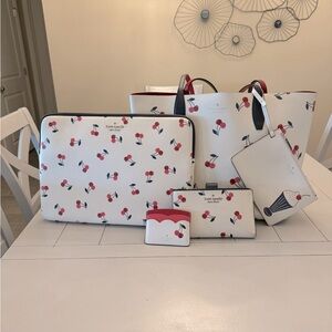 Kate Spade Dancing Cherries Complete Set